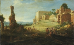 Landscape with the Race of Atalante and Hippomenes by Bartholomeus Breenbergh