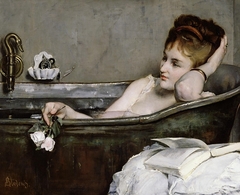 Le Bain by Alfred Stevens