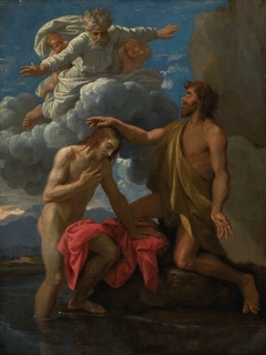 Le Baptême du Christ by Nicolas Poussin