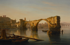 Le pont d'Avignon by Isidore Dagnan