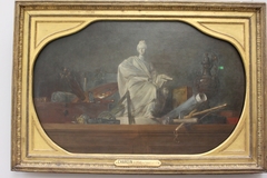 Les Attributs des arts by Jean-Baptiste-Siméon Chardin