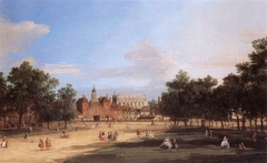 London: the Old Horse Guards and Banqueting Hall, from St James's Park by Canaletto