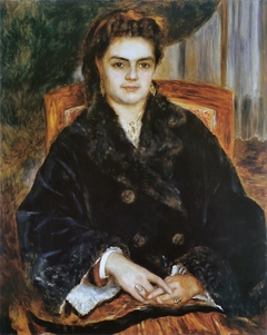 Madame Édouard Bernier (Marie-Octavie-Stéphanie Laurens, 1838–1920) by Auguste Renoir