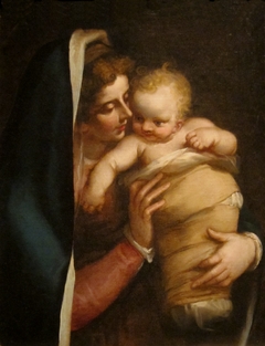 Madonna and Child by Luca Cambiaso