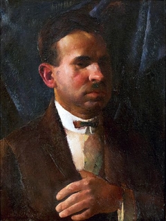 Male Portrait (Portrait of architect Ferenc Márton) by Vilmos Aba-Novák