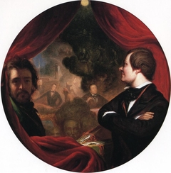 Mann S. Valentine and the Artist by William James Hubard