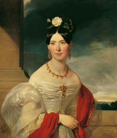 Marie Freiin Vesque von Püttlingen by Friedrich von Amerling