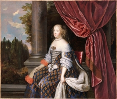 Marie Thérèse of Austria in Royal Costume by Jean Nocret