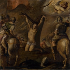 Martyrdom of Saint Sebastian by Taliansky maliar zo 17 storočia