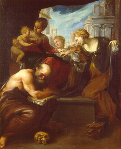 Matrimonio mistico di santa Caterina by Pietro Faccini