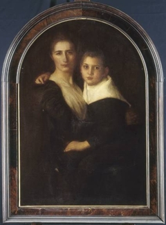 Mrs. Dagnan-Bouveret and her son by Pascal Dagnan-Bouveret