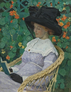 Nasturtiums by E. Phillips Fox