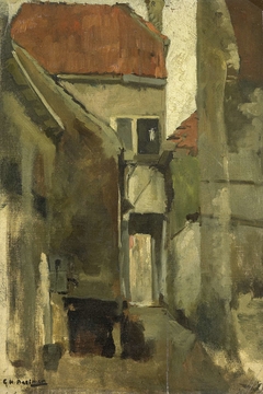 Neighborhood Street in Rijswijk near The Hague by George Hendrik Breitner