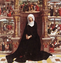 Our Lady of the Seven Sorrows (Left wing of diptych)