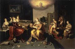 Parable of the Wise and Foolish Virgins by Hieronymous Francken II