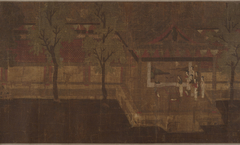 Pavilion with Figures by Anonymous