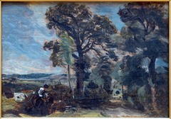 Paysage, esquisse by John Constable