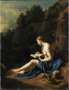 Penitent Magdalene reading by Adriaen van der Werff