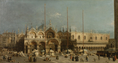 Piazza San Marco by Canaletto