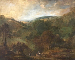 Plymbridge, near Boringdon Woods by Ambrose Bowden Johns