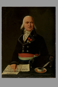 Portrait de Guillaume Puy, maire d'Avignon de 1795 à 1815 by Louis Xavier Bonard