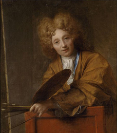 Portrait de l'artiste by Jean-Baptiste Santerre