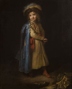 Portrait of a Boy in the Polish National Costume by Caspar Netscher