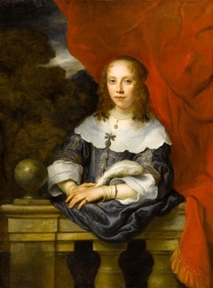 Portrait of a Lady (Margaretha van Raephorst?) by Govert Flinck