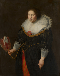 Portrait of a Lady by Paulus Moreelse