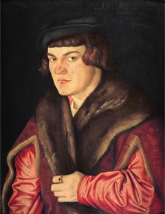 Portrait of a man by Hans Baldung