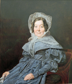 Portrait of a Noblewoman Managetta von Lerchenau by Ferdinand Georg Waldmüller