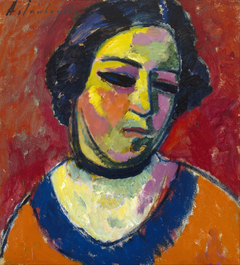 Portrait of a Woman by Alexej von Jawlensky