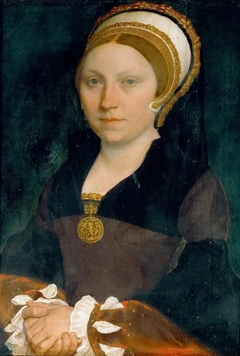 Portrait of an English lady by Hans Holbein