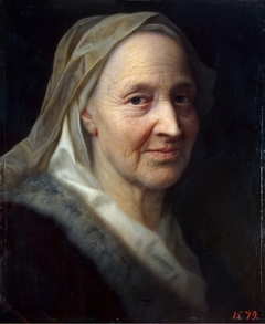 Portrait of an Old Woman by Balthasar Denner