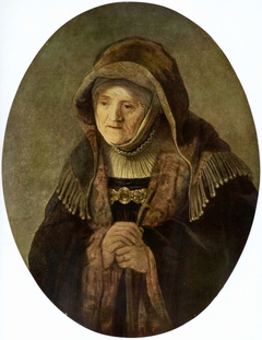 Portrait of an Old Woman (Prophetess Hannah) by Rembrandt