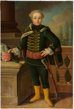 Portrait of Carl Justinian von Holzhausen (1750-1793) by Anton Tischbein