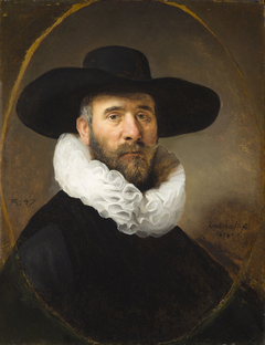 Portrait of Dirck Jansz. Pesser by Rembrandt