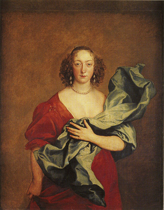 Portrait of Elizabeth Barnham, Countess of Castlehaven (1592-1622), wife of Mervyn Tuchet, 2nd Earl of Castlehaven by Anthony van Dyck