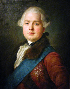 Portrait of Franciszek Michał Rzewuski. by Pietro Rotari