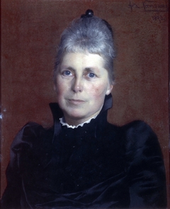 Portrait of Fredrike Casimira Berg, b. Figenbaum by Asta Nørregaard