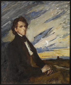 Portrait of Fryderyk Chopin by Jan Ciągliński