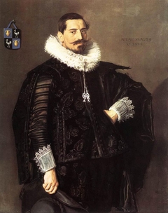 Portrait of Jacob Pietersz Olycan (1596-1638) by Frans Hals