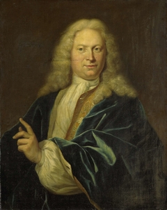 Portrait of Jan Hendrik van Heemskerck, Count of the Holy Roman Empire, Lord of Achttienhoven, Den Bosch and Eyndschoten, Captain of the Citizenry of Amsterdam (Johan Hendrik Graaf Van Heemskerk) by Jan Maurits Quinkhard