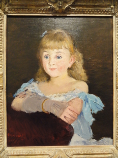 Portrait of Lise Campineanu by Edouard Manet