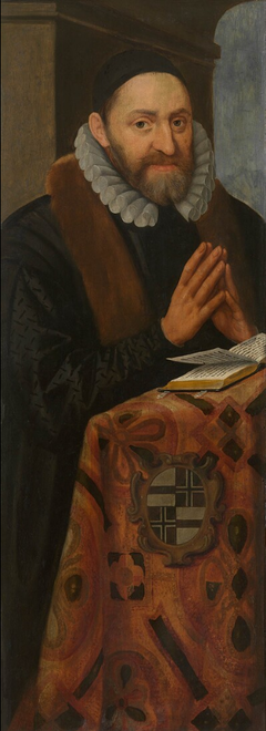 Portrait of Lodewijk Clarys by Abraham de Rijcke