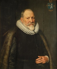 Portrait of Maerten Ruychaver by Michiel van Mierevelt