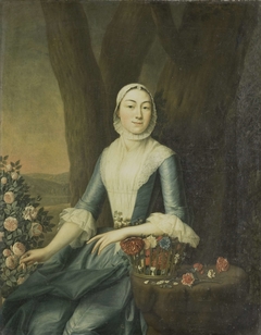 Portrait of Magdalena van Citters, Wife of Adriaen Isaac Hurgronje by Unknown Artist