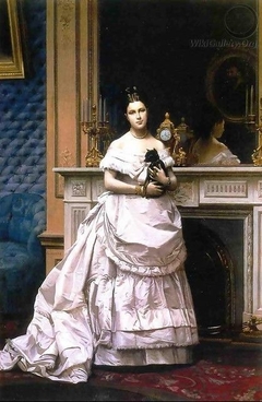 Portrait of Marie Gérôme by Jean-Léon Gérôme