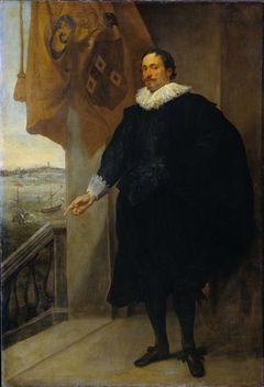 Portrait of Nicolaes van der Borght, Merchant in Antwerp by Anthony van Dyck