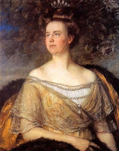 Portrait of Queen Wilhelmina by Thérèse Schwartze